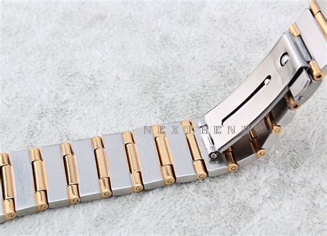 omega solid silver ladies watch strap|omega aftermarket straps.